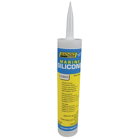 Seachoice Silicone Sealant Clear 10.1oz. 96941